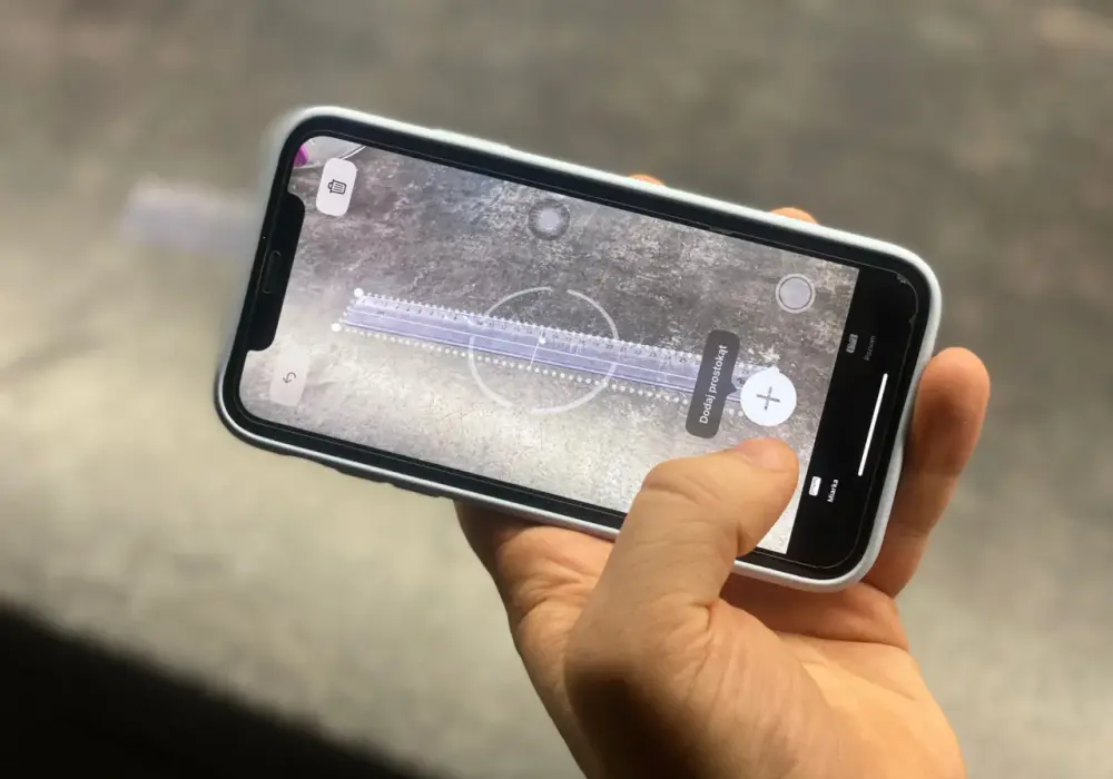 Miarka w telefonie - czy to działa? Poradnik AR!