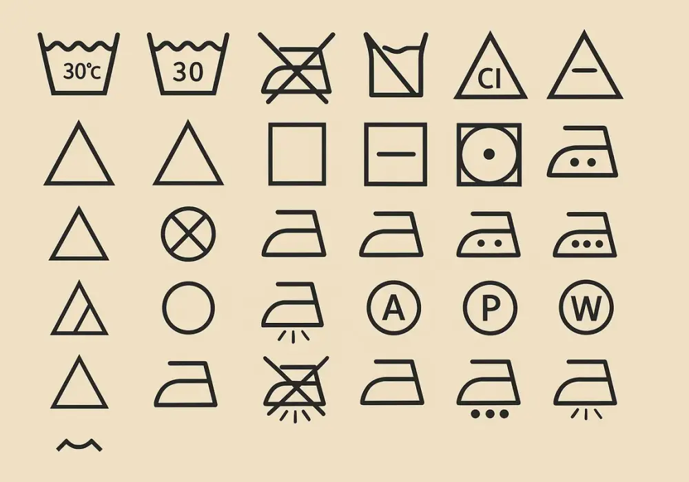 Symbole na suszarce: Rozszyfruj ikony i chroń ubrania