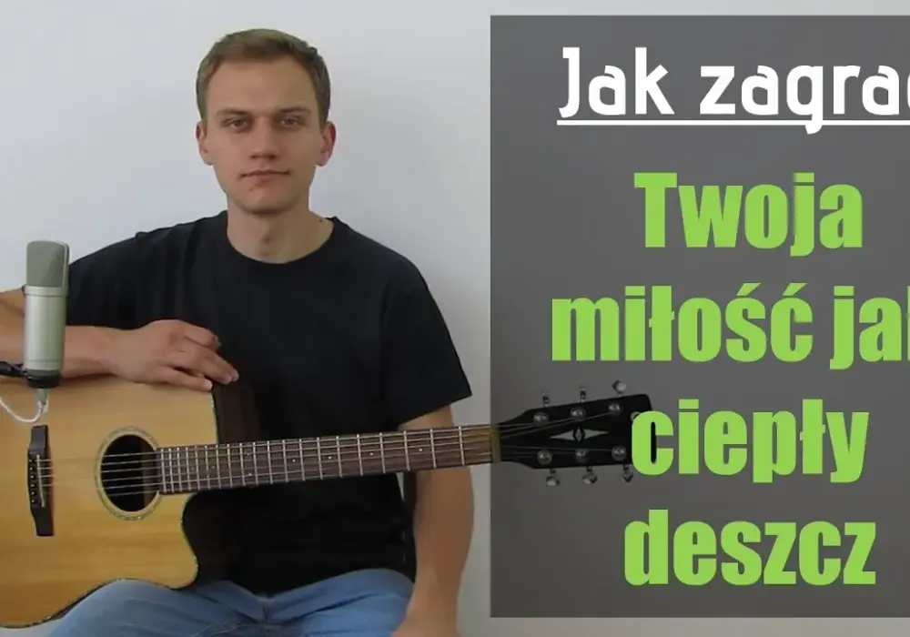 Nuty do Twoja miłość jak ciepły deszcz - znajdź idealne akordy