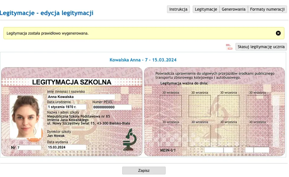 Jakie dane do legitymacji szkolnej? Sprawdź, co musisz wiedzieć