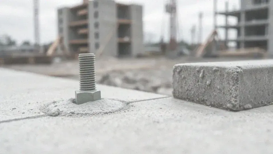 Minimalna odległość kotwy od krawędzi betonu – uniknij poważnych błędów