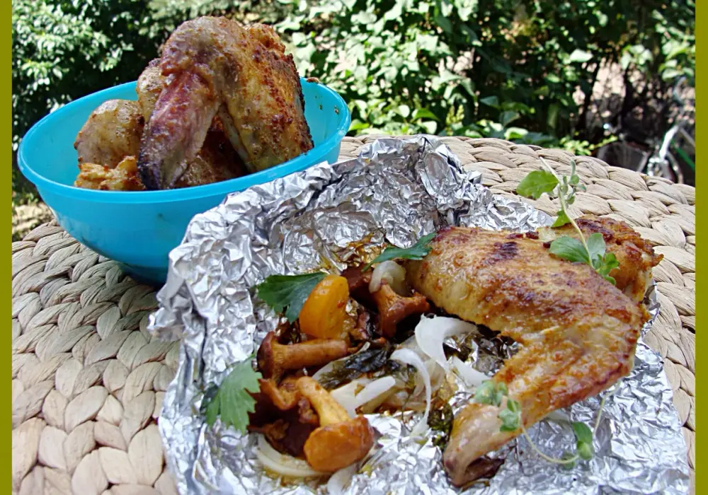 Grillowane kurki - Przepis na idealny smak bez goryczki