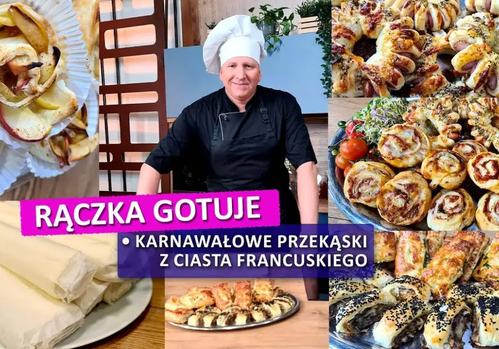 Szybkie i smaczne przekąski z ciasta francuskiego, które zaskoczą gości