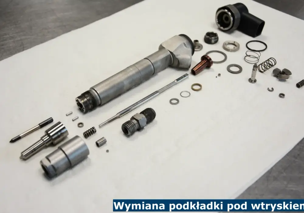 Podkładka pod wtryskiem: objawy, koszty wymiany i jak dobrać