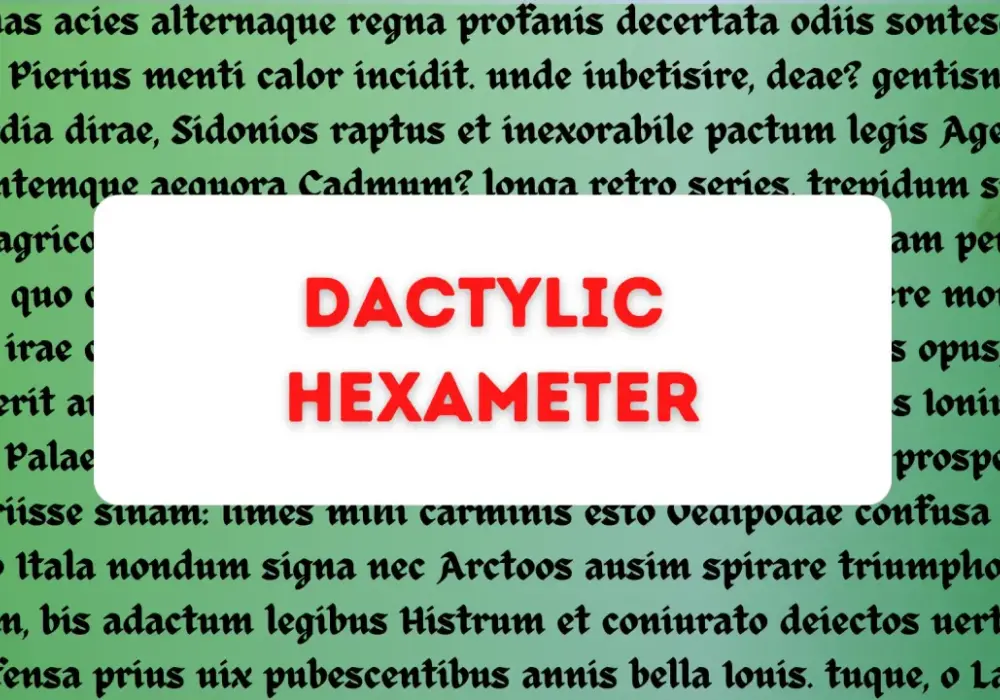 Heksametr - co to jest i jak czytać wers epicki?