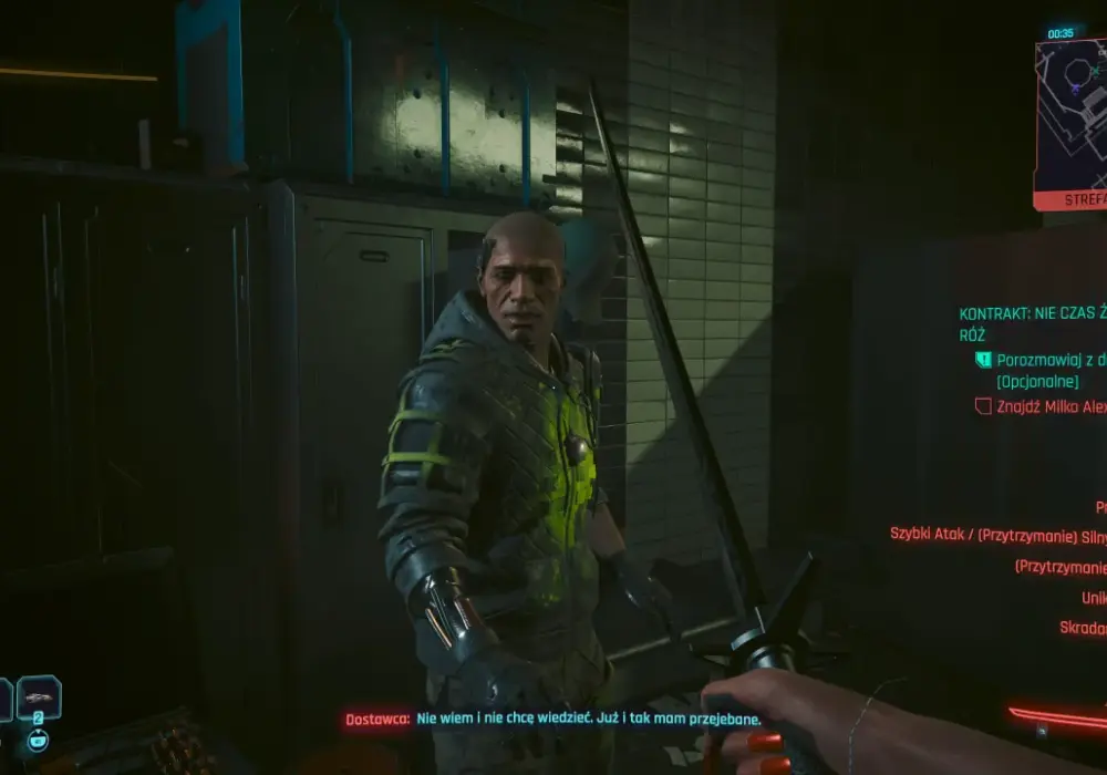 Nie czas żałować róż w Cyberpunk 2077 - jak przejść kontrakt?