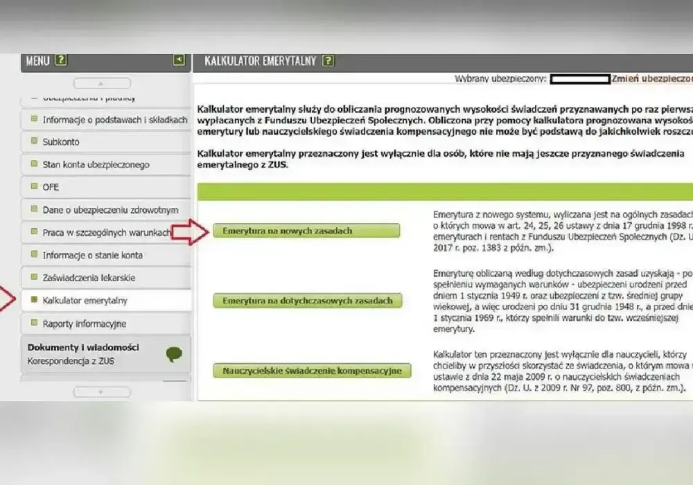 Przeliczenie emerytury kapitałowej na powszechną - co wpływa na wynik?
