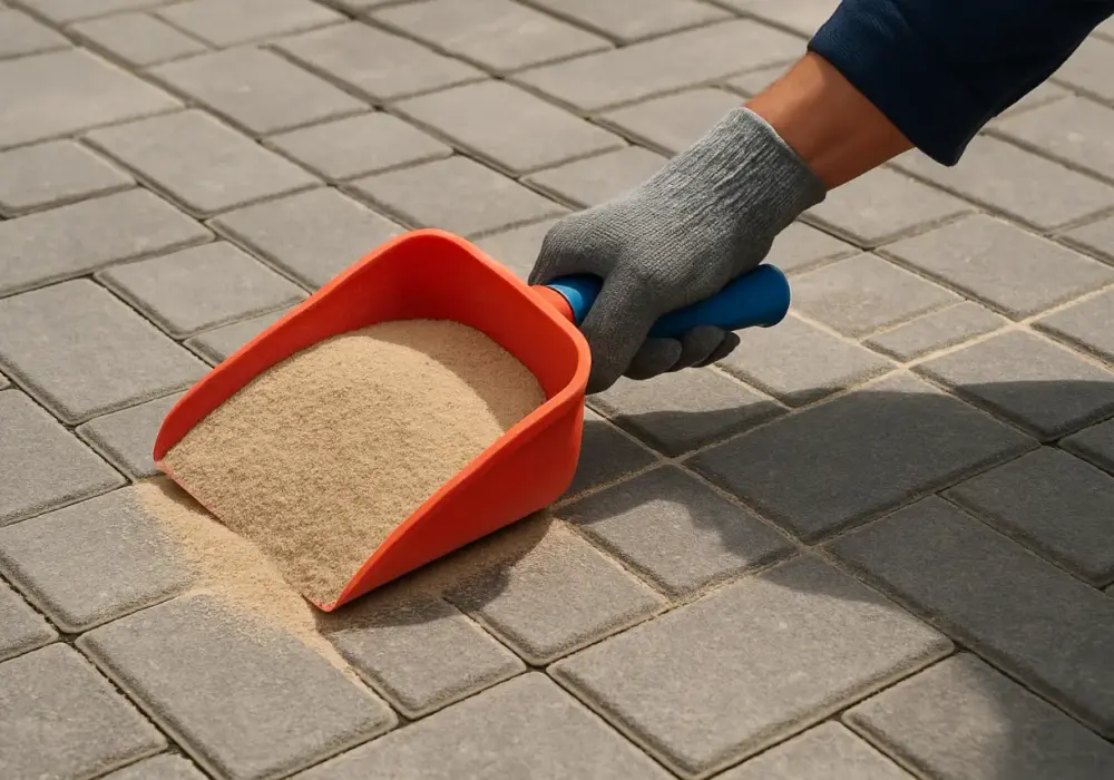Fugowanie kostki brukowej - jak dobrać materiał i uniknąć błędów