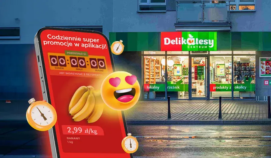 Jak założyć aplikację Delikatesy Centrum w kilku prostych krokach