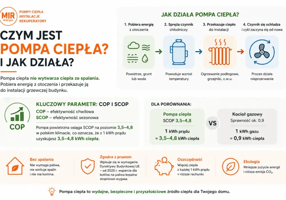 Pompa ciepła czy gaz - Co się naprawdę opłaca? Sprawdź!