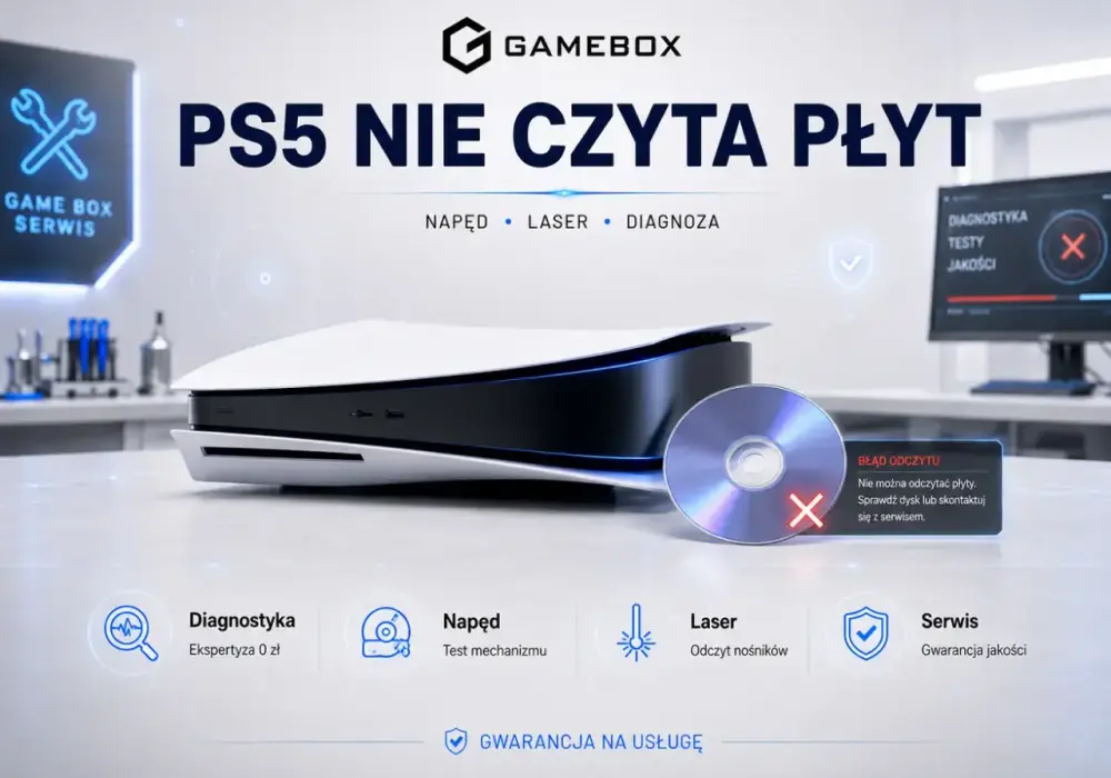 PS5 nie czyta płyt? Napraw to! Poradnik krok po kroku