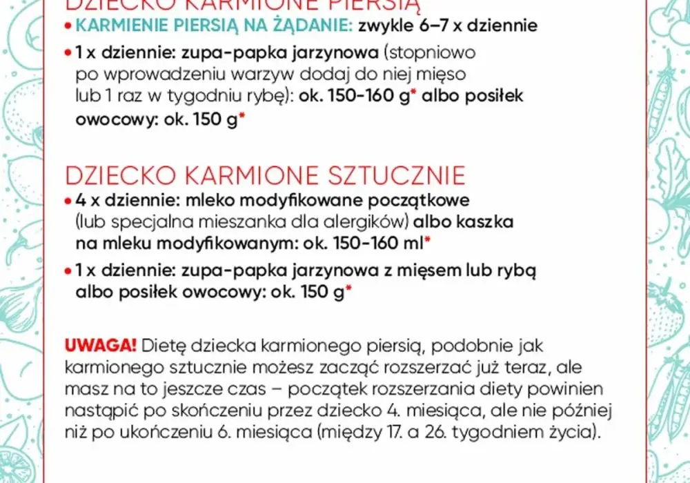 Od kiedy por dla niemowlaka? Ważne informacje dla rodziców