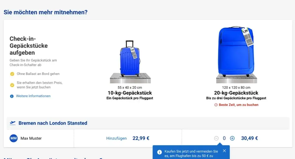 Ryanair 10 kg bagaż rejestrowany - Wymiary i zasady bez dopłat
