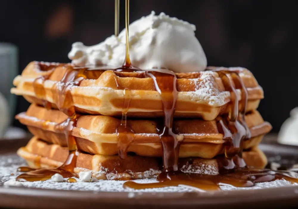 Wafel z mlekiem w proszku - pyszna masa na wafle z mlekiem w proszku