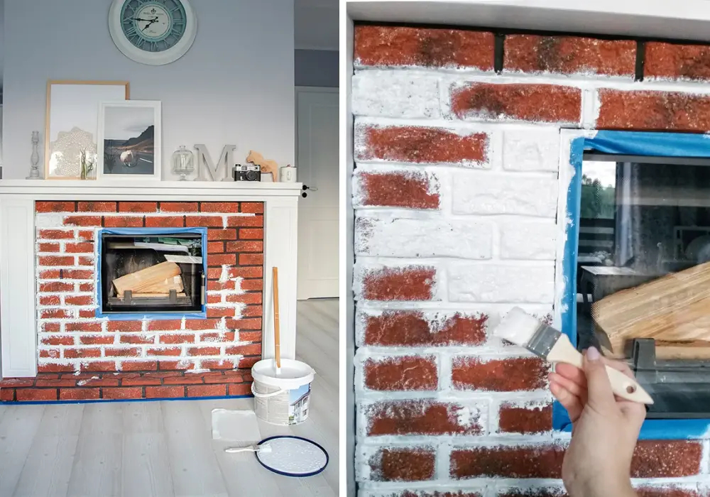 Jak pomalować kominek z cegły? Kompleksowy przewodnik DIY