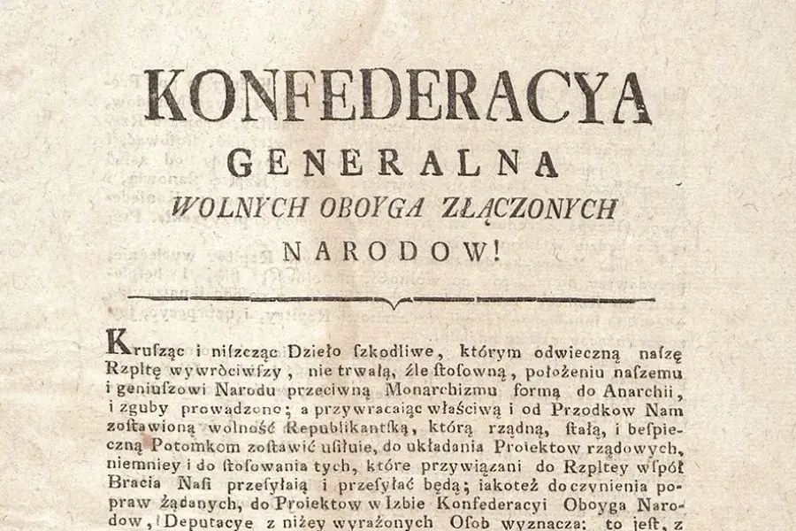 Kto zawiązał konfederacje i jakie miało to konsekwencje dla Polski