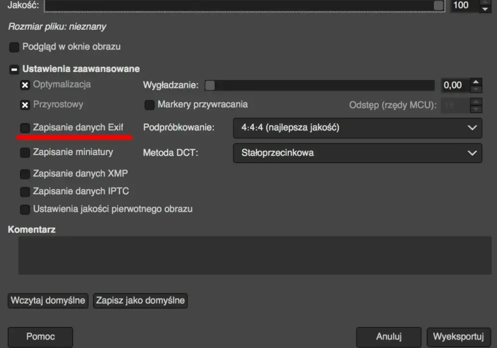 Metadane EXIF w zdjęciach - Jak je wykorzystać?