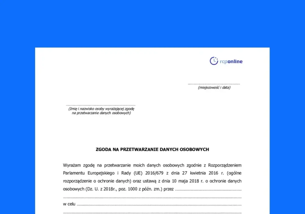 Zgoda RODO w CV - Kiedy klauzula jest potrzebna?