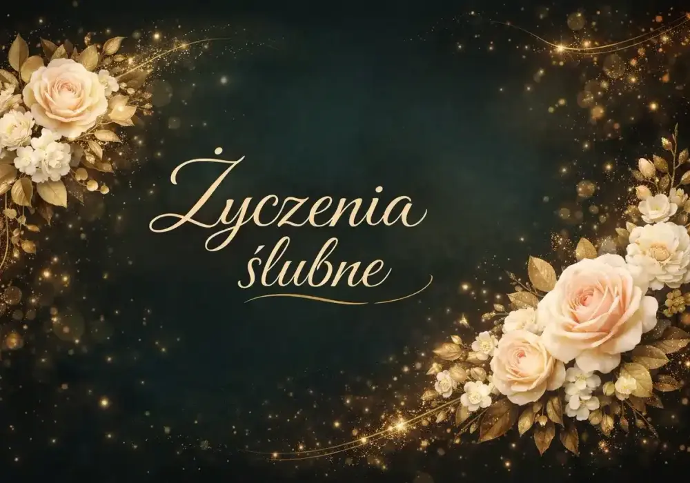 Życzenia ślubne: Znajdź idealne słowa dla Młodej Pary