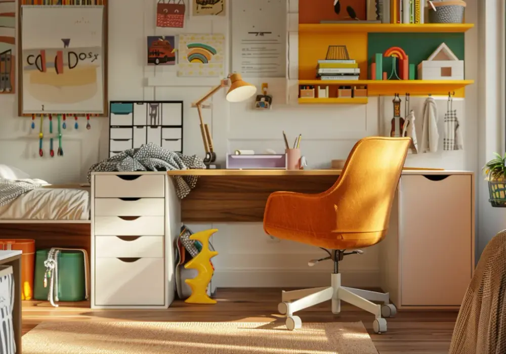 Biurko z krzesłem dla dziecka: Ergonomia w pokoju ucznia