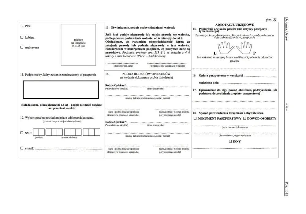 Jak wypełnić wniosek o paszport: kompletny poradnik krok po kroku