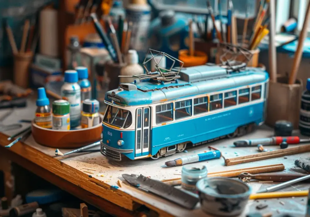 Model tramwaju do sklejania: Hobby dla cierpliwych. Jak zacząć?