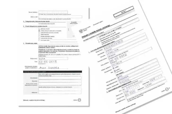 Jak poprawnie wypełnić wniosek o dowód osobisty - praktyczny wzór