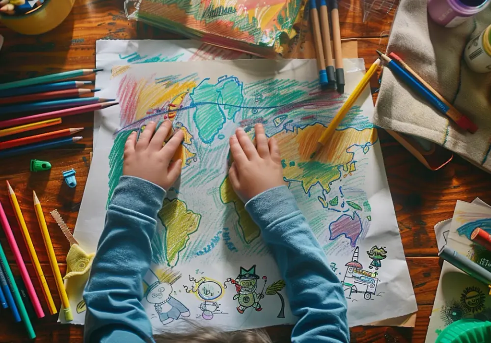 Kolorowanki na Dzień Taty, Strażaka i Ziemi: Edukacyjna zabawa dla dzieci