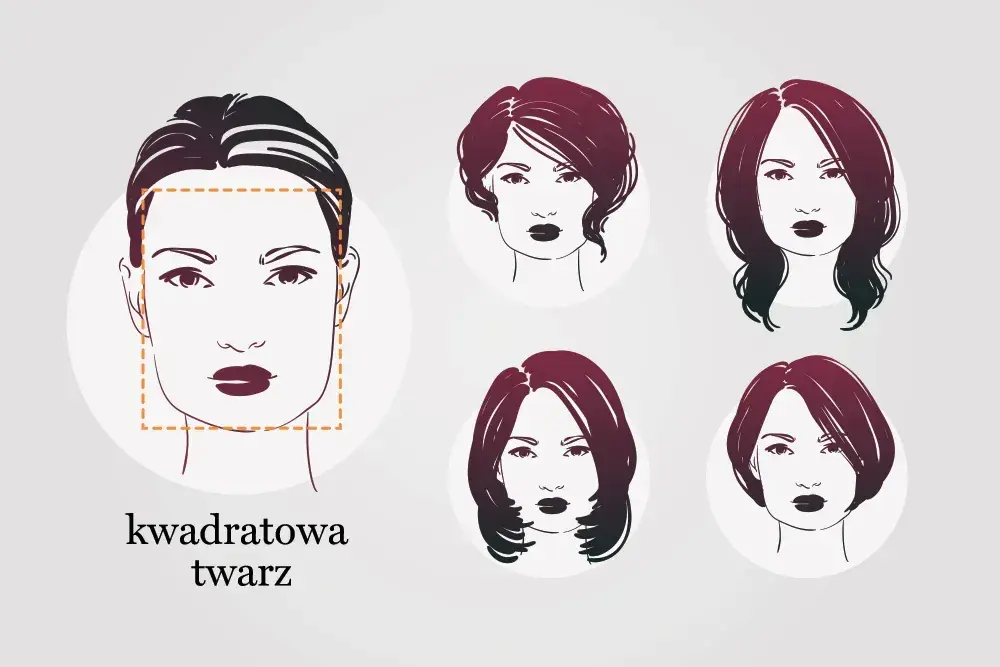 Fryzury, które idealnie pasują do kwadratowej twarzy – podkreśl swój styl