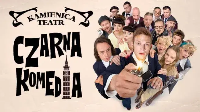Czarna komedia spektakl: poznaj tajemnice i emocje tego hitu
