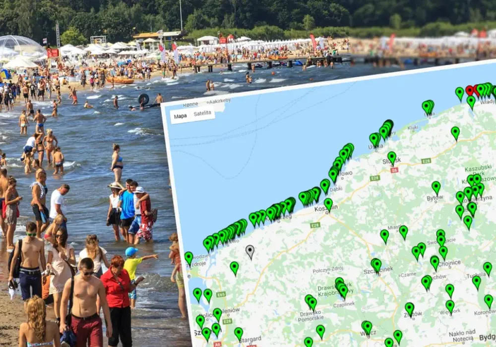 Czystość Bałtyku: prawda o kąpieliskach na polskim wybrzeżu - analiza