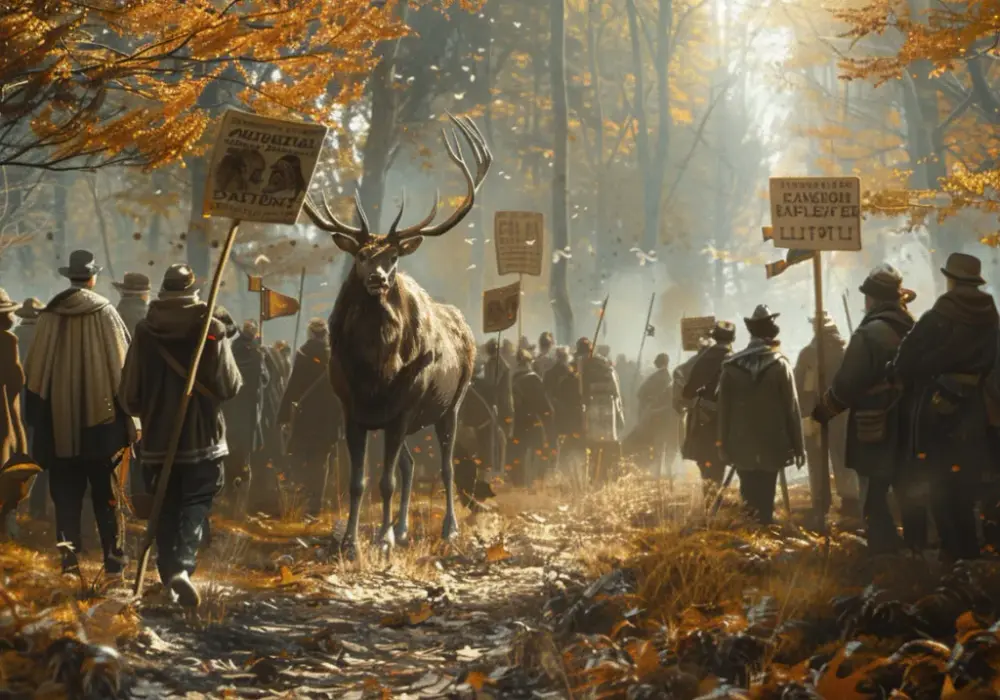 Protest myśliwych: O co walczą? Najnowsze informacje