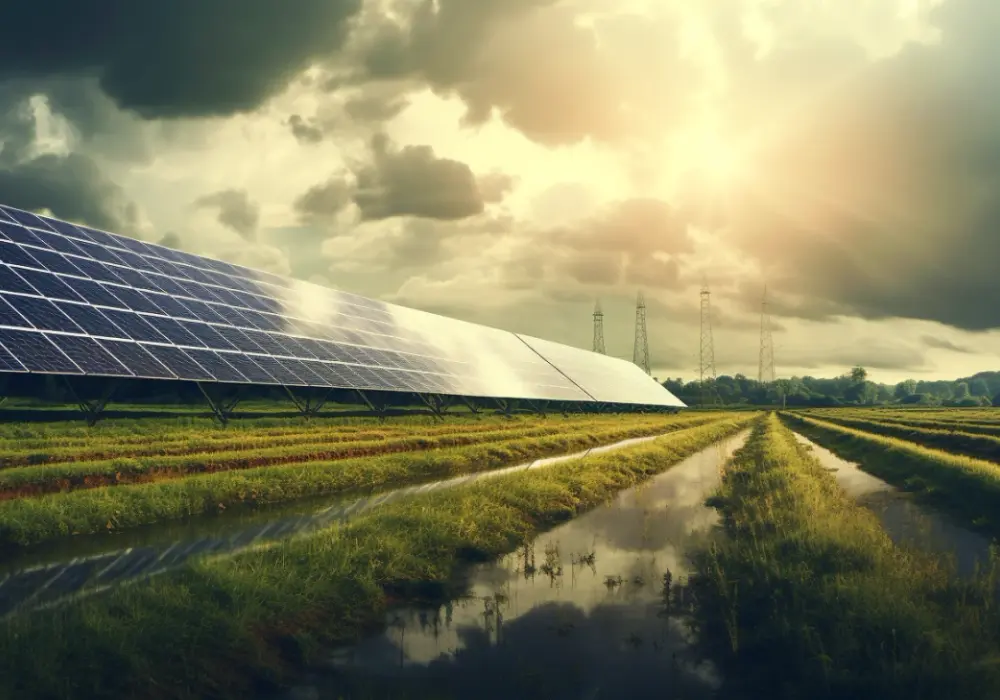 Spadek ilości energii z farm fotowoltaicznych w Niemczech