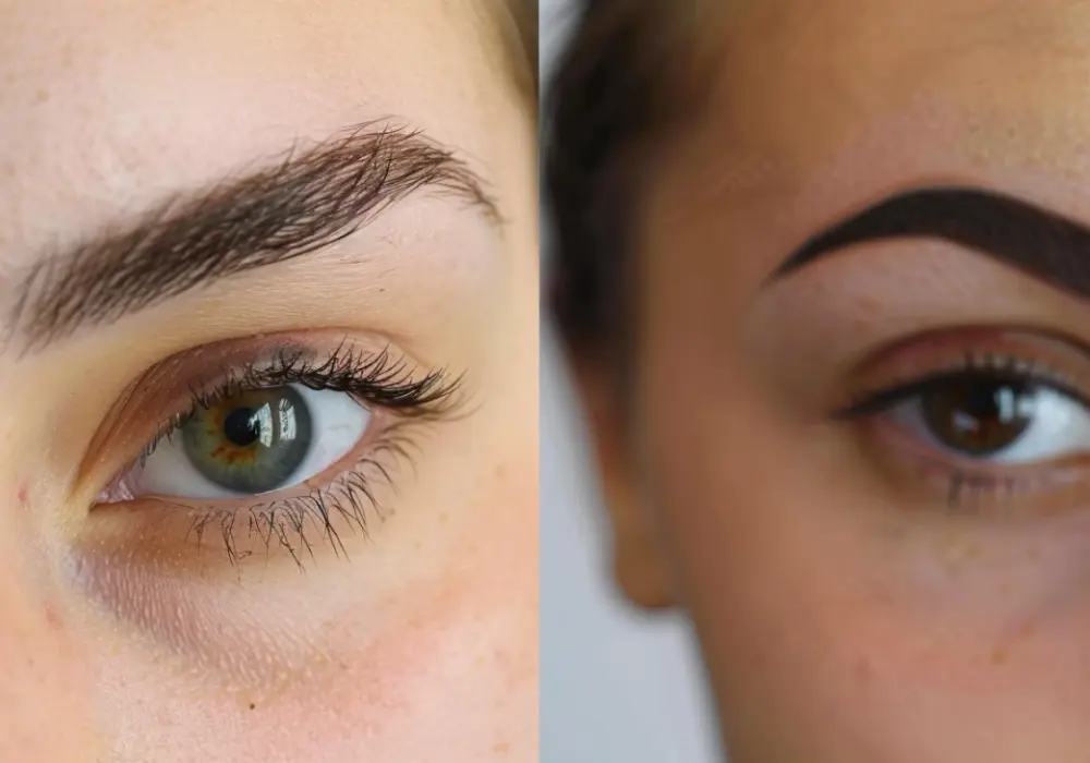 Henna brwi przed i po: Efekty i porady dla najlepszego wyglądu