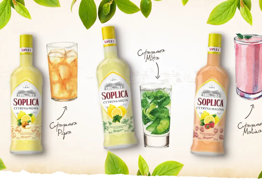 Najlepsze przepisy na drink z soplica cytryna malina, które musisz spróbować