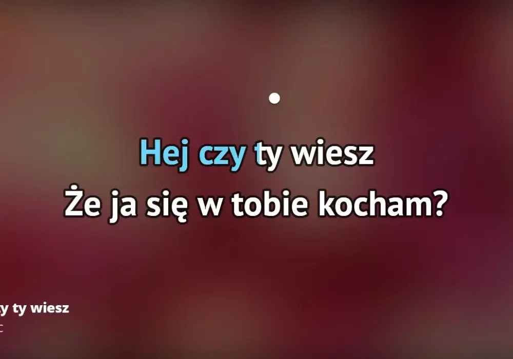Oryginalny tekst piosenki Hej czy ty wiesz - Classic, najpopularniejszy hit