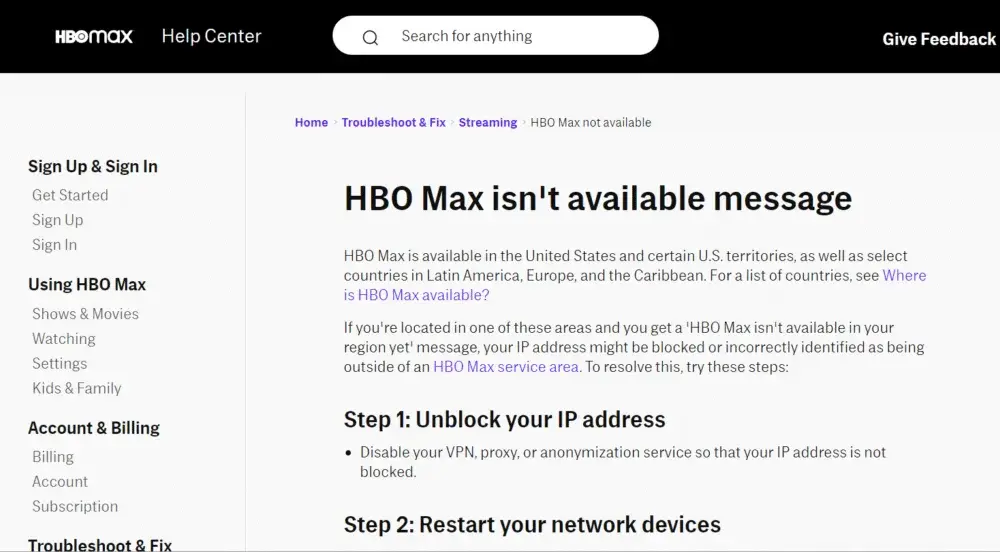 Dlaczego nie działa HBO Max? Oto najczęstsze przyczyny i rozwiązania