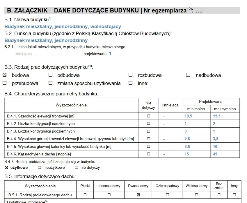 Jak poprawnie wypełnić wniosek o warunki zabudowy - praktyczny wzór