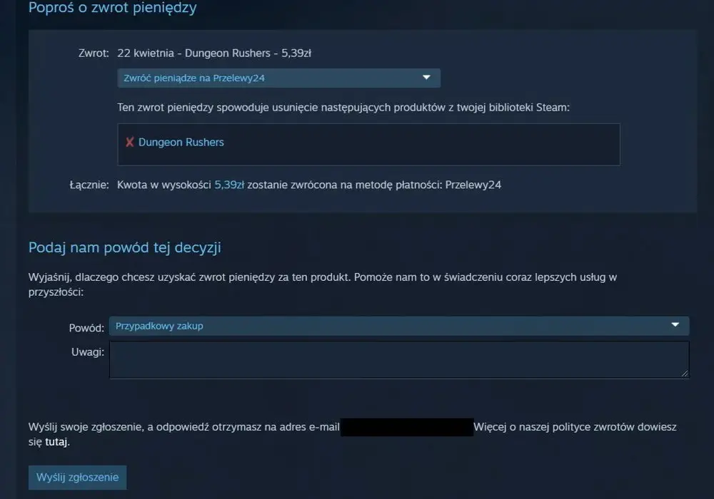 Ile trwa zwrot pieniędzy na Steam? Sprawdź, jak uniknąć długiego oczekiwania