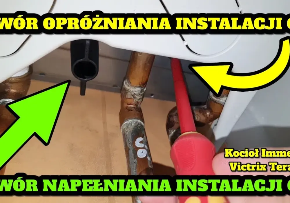 Gdzie jest zawór upustowy w piecu gazowym? Oto kluczowe informacje
