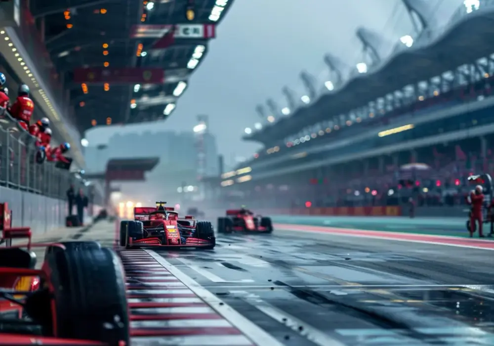 F1 Grand Prix Chin - Najważniejsze momenty