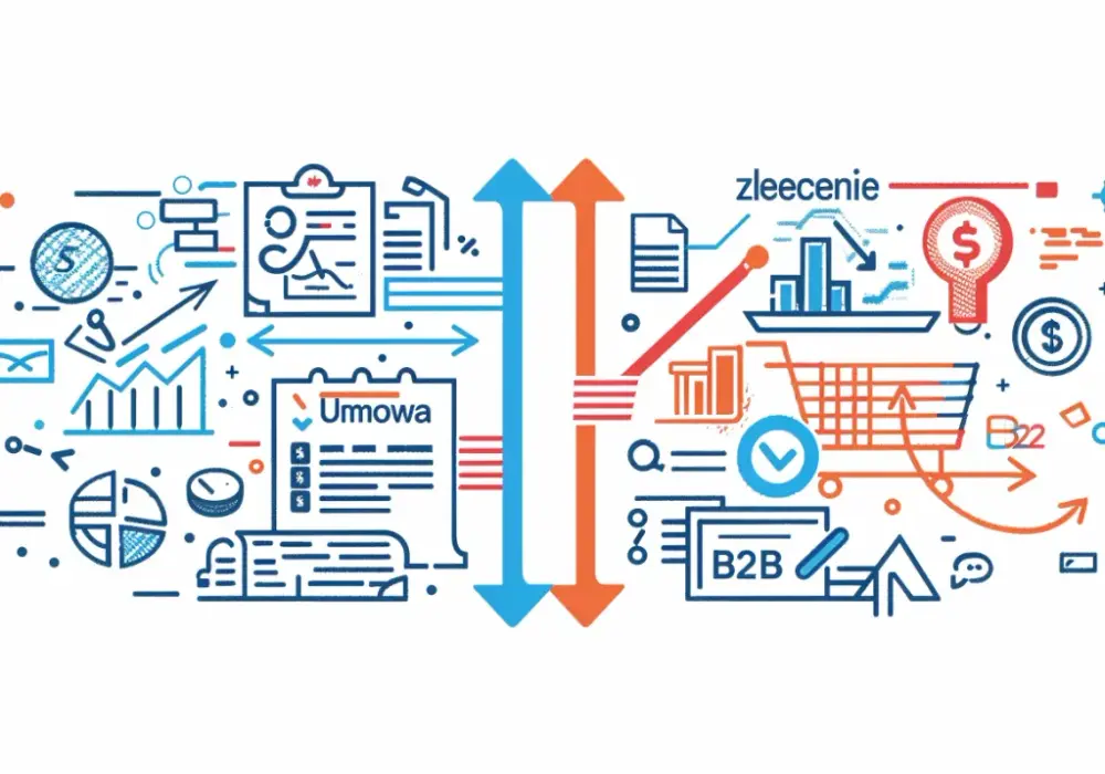 Umowa zlecenie a B2B: Jakie są różnice między umową zlecenia a B2B?