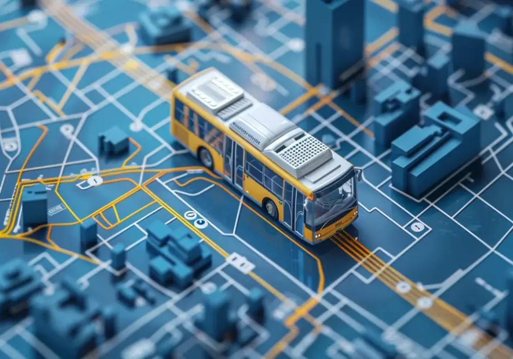 Mzdik Radom - trasa i przystanki linii 13 miejskiego transportu publicznego