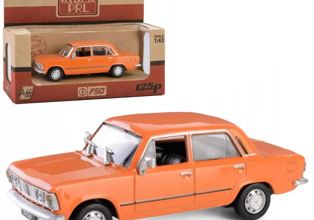 Najlepsze modele i zabawki Fiat 125p - które warto wybrać dla dziecka?