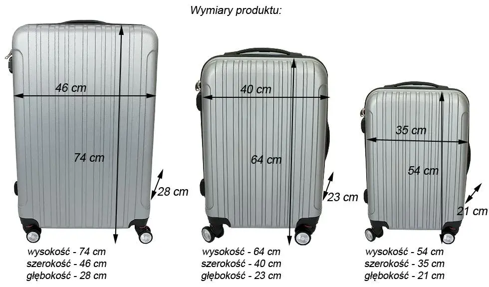 Jakie są rozmiary walizek? Wybierz idealną walizkę na każdą podróż