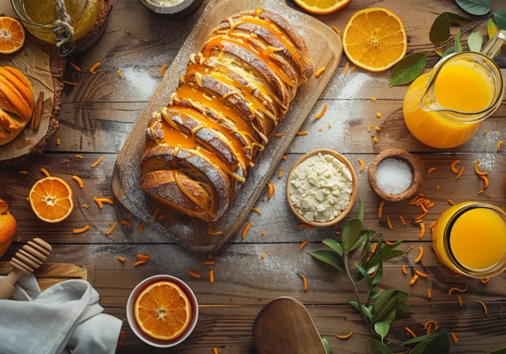 Babka z sokiem z pomarańczy - idealna na letni podwieczorek