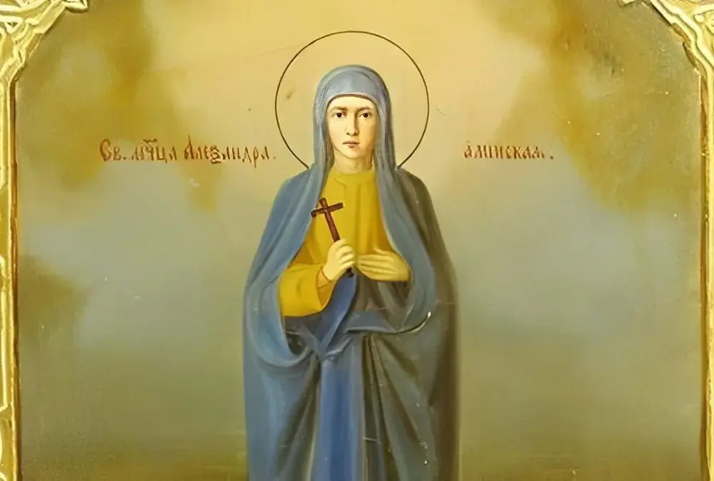 Święta Aleksandra - patronka kobiet w ciąży i obrony przekonań