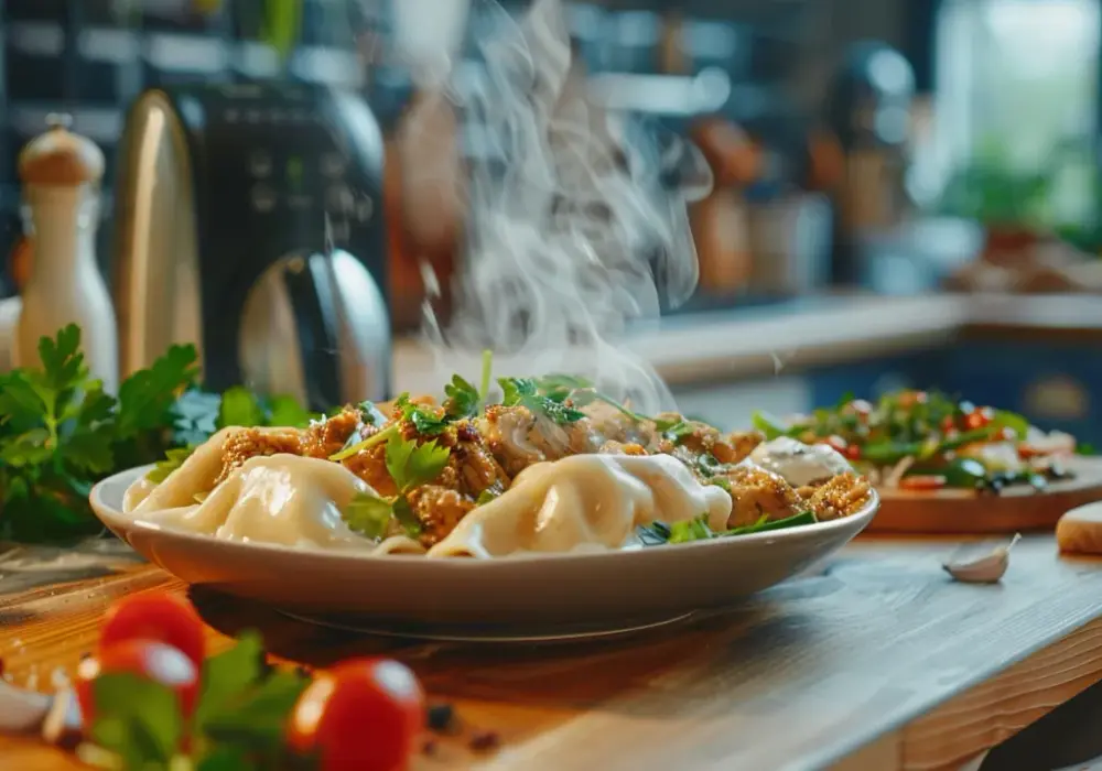 Pierogi kebabowe z Thermomixa: szybki obiad dla rodziny w 30 minut