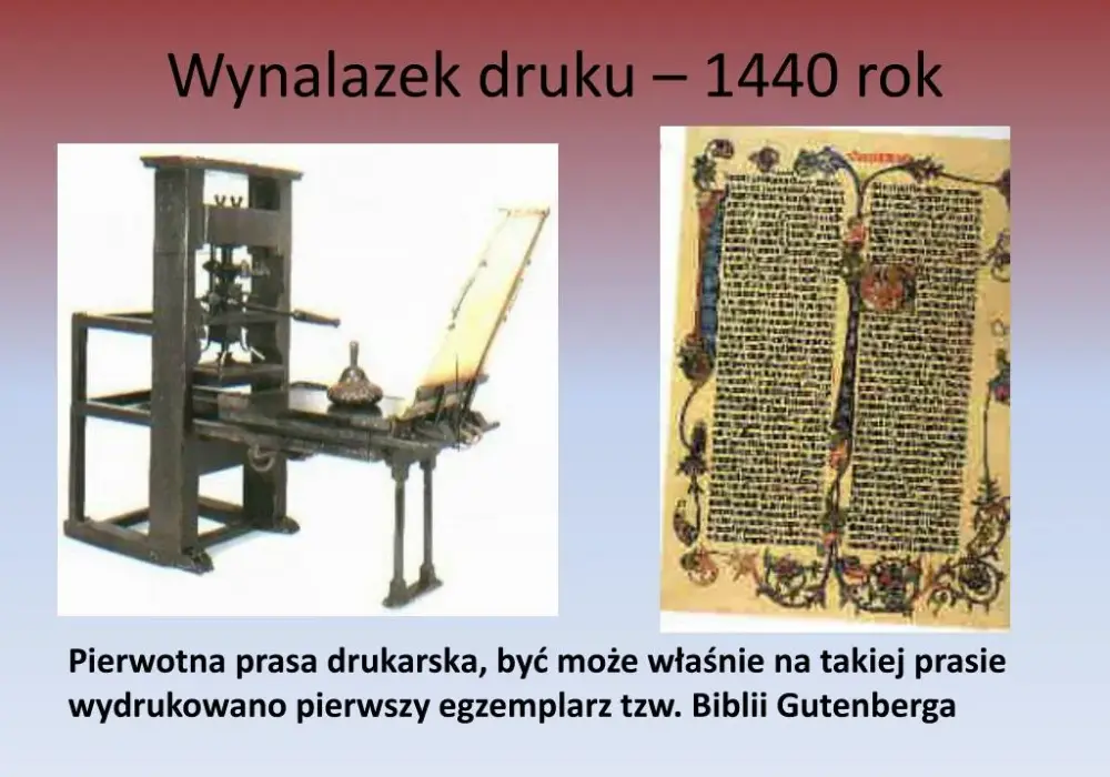 Kiedy Jan Gutenberg wynalazł druk? Historia, która zmieniła świat na zawsze