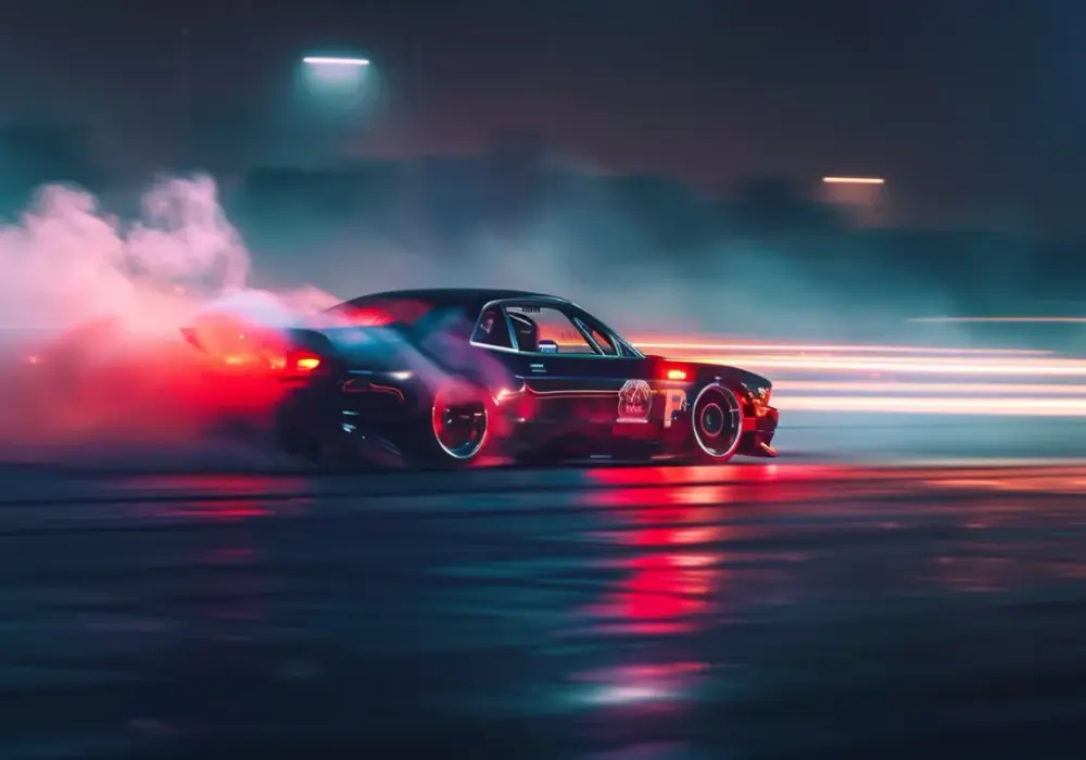 Drifting: Jakie kary grożą im za niebezpieczną jazdę na drogach?
